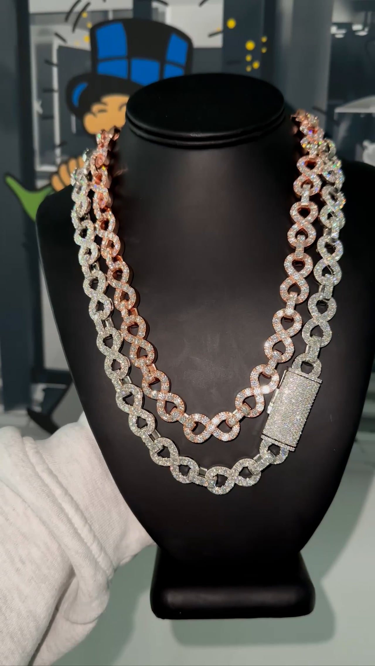 VVS Moissanite Chain 10