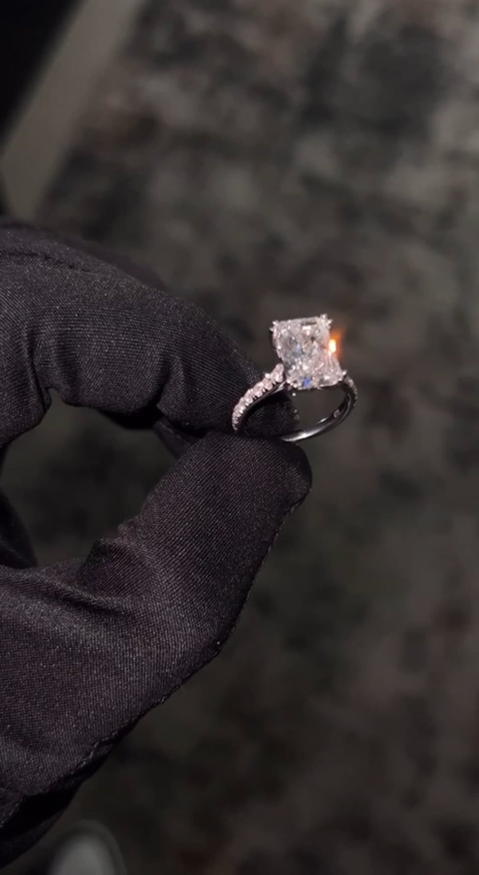 VVS Moissanite Ring 7