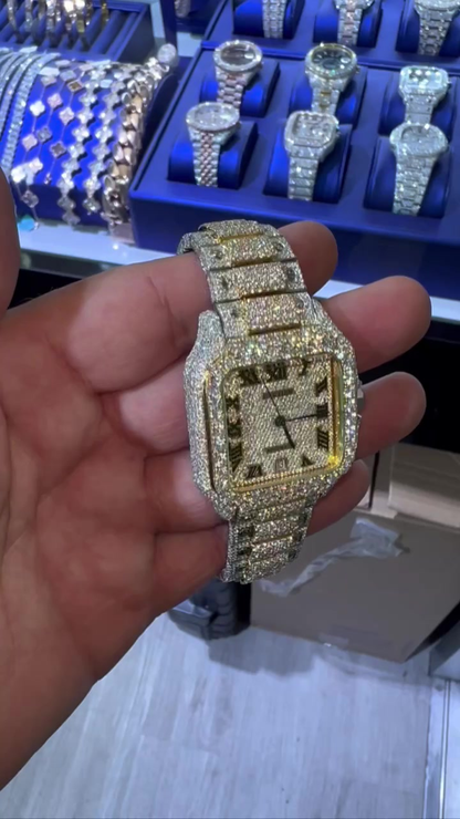 VVS Moissanite Watch 32