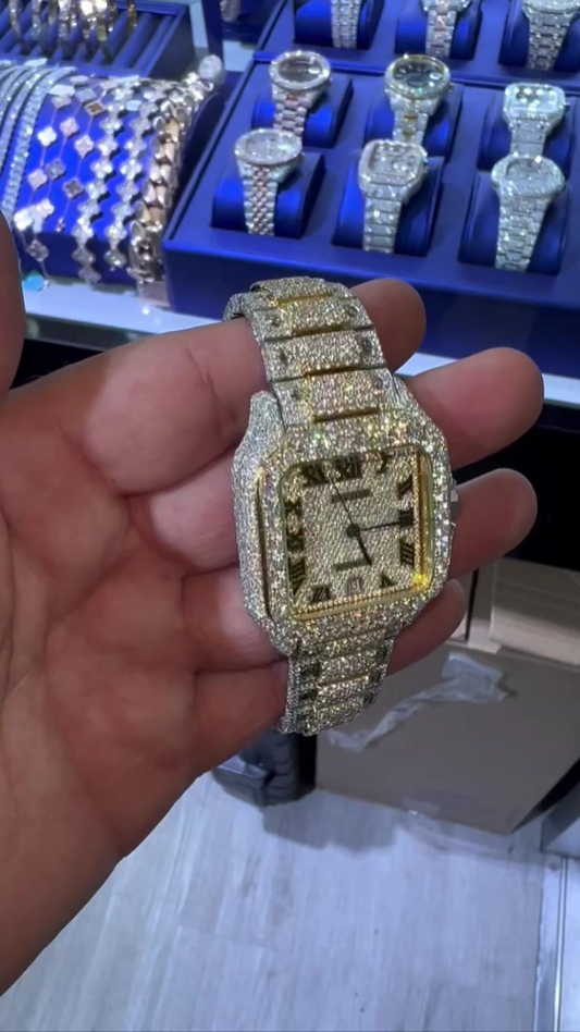 VVS Moissanite Watch 32