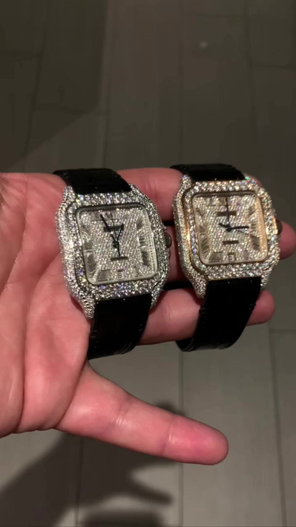 VVS Moissanite Watch 34