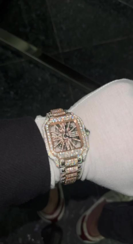 VVS Moissanite Watch 62