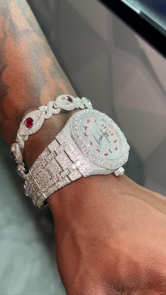 VVS Moissanite Watch 9 (Bundle)